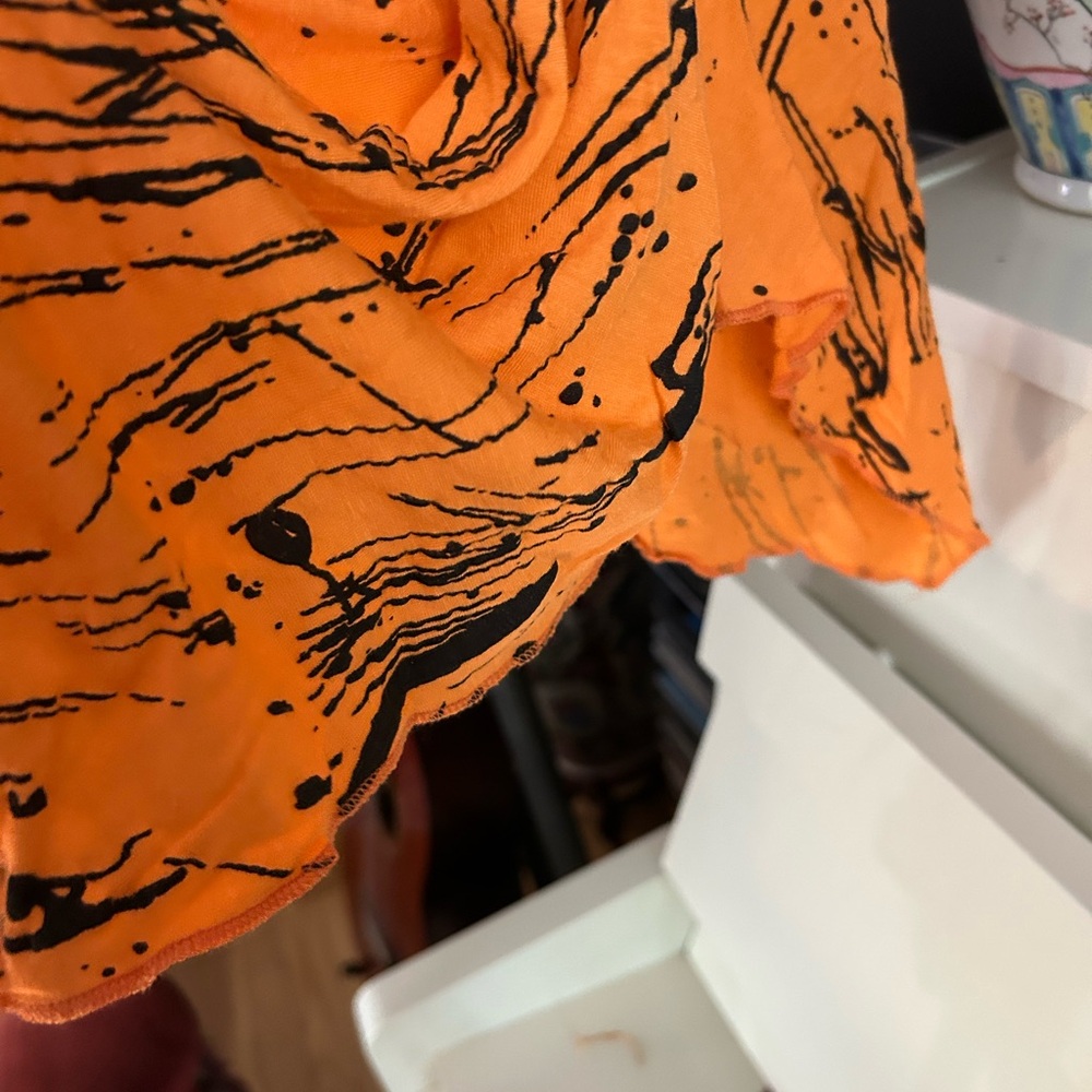 Orange Splatter Tank Top - Picture 15 of 16